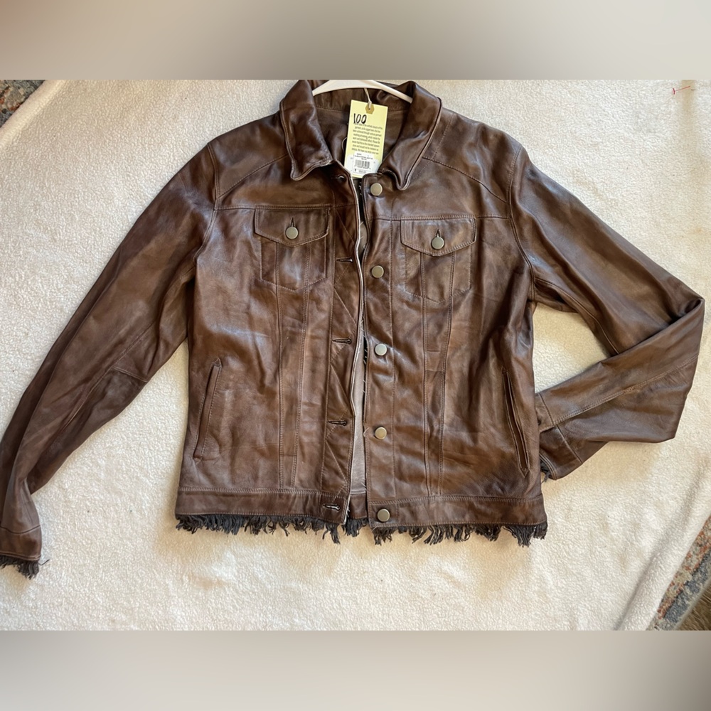 JKT New York leather jacket